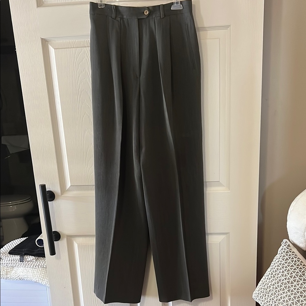 Giorgio Armani Dark Gray Women's Pants